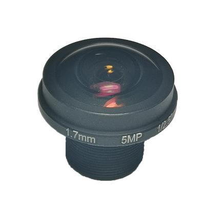 China YAM1720 EFL1.7mm Panoramic Fish Lens IR Optical Lens Fish Monitoring Lens for sale