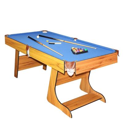 China 6ft Net Cotton Folding Snooker Table Billiard And Snooker Foldable Tables for sale