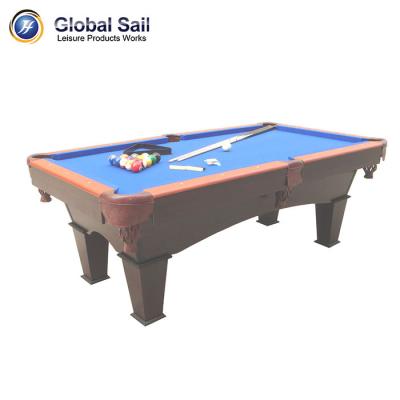 China Leather 7ft Billiard Snooker Table Pool Table With Indoor Sports Game Table for sale