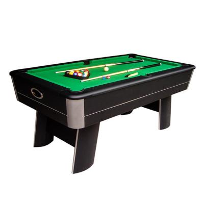 China 7ft wooden snooker pool table with LED light for leisure for sale