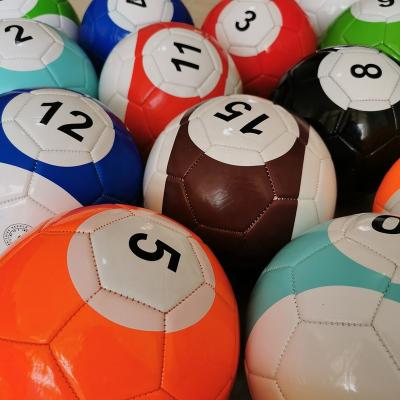 China 1 Pack 16pcs Size 5 Table Billiards Football Billiards Football Party ActEarlier With Ball Pump Net Big Bag for sale