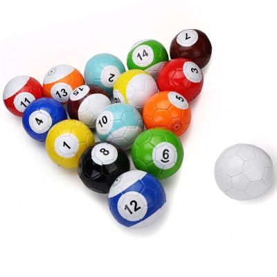 China Football Shooting ActEarlier 1 Comb 16 Pcs No.3 Billiards Football Snooker Football Soccer Ball Size 3 for sale