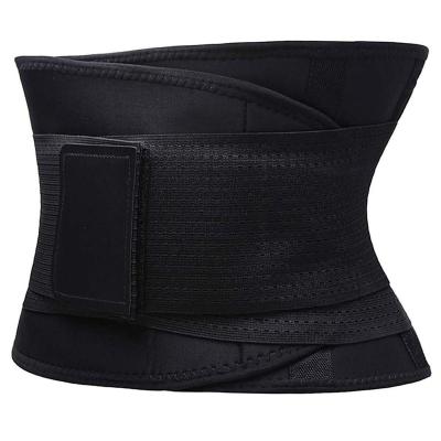 China Custom Logo Waist Trainer Waist Trimmer Belt Adult Weight Loss Wrap Workout Sweat Belt For Woman for sale