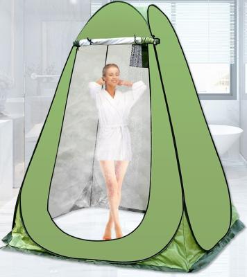 China Camouflage Play ActEarlier Portable Beach Tent Inflatable Pop Up/Field Up Outdoor Cloth Pop Beach Shower Tent Camping Toilet Changing Tent for sale