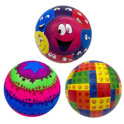 China Wholesale Custom Full Color Printing Inflatable Toy PVC Ball Inflatable Balls Dig Plastic Toy Balls For Kids for sale