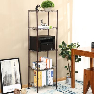 China 5 Tier Sustainable Free Standing Storage Rack High Load Bearing Storage Shelf for sale