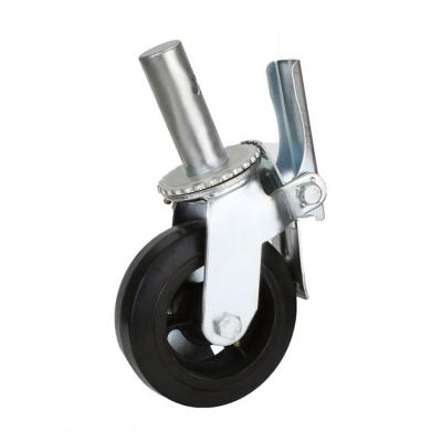 China PIVOT Ce Approved 8 Cast Scaffold Scaffolding Caster Wheel With Brake for sale