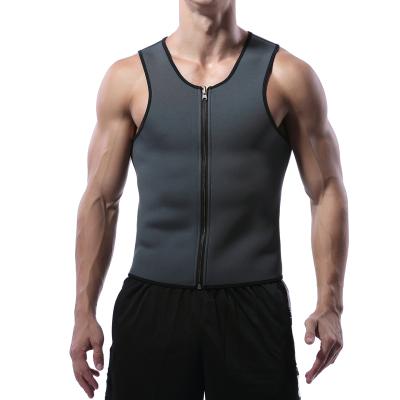 China Slimmer Corset Waist Trainers Body Shaper Men Sweat Waist Trainer Corset Trimmer Belt For Weight Loss Vest for sale