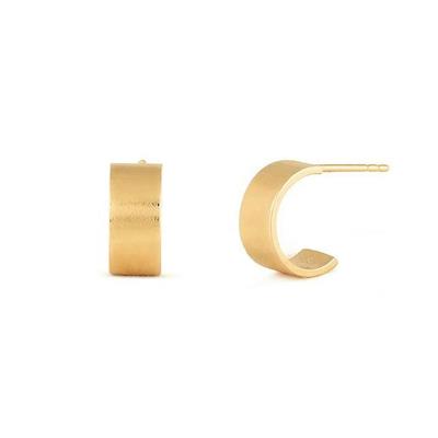 China FASHIONABLE Gemnel Hot Selling Jewelry Brass Gold Plating Hook Circle Simple Mini Earring For Women for sale