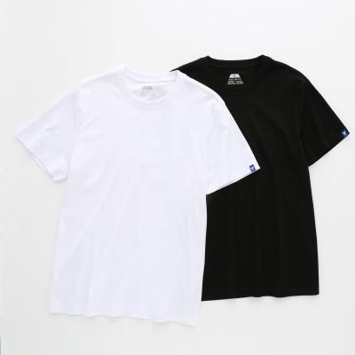 China Factory direct wholesale regular plus size men and women loose fit cotton crew t shirts for sale