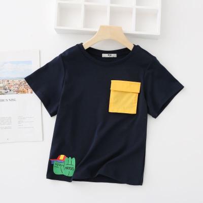 China Wholesale Short Sleeve Reasonable Price Quick-drying Fabric Design T-shirt For Boys Age 14years for sale