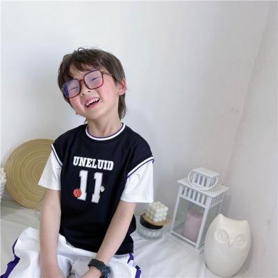 China China manufacturers good quality kids boy breathable basketball sports clothes for sale for sale