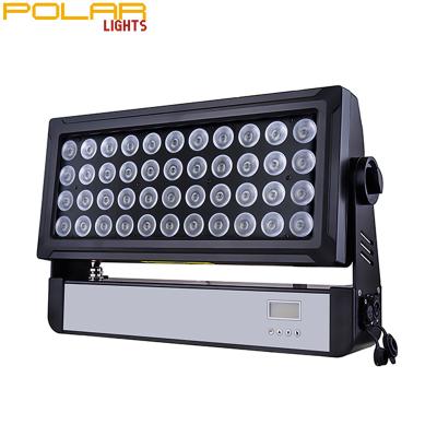 China Stage for MBS P5 outdoor 44x10W rgbw led stage flood light wall seal light IP65 led city color for building for sale