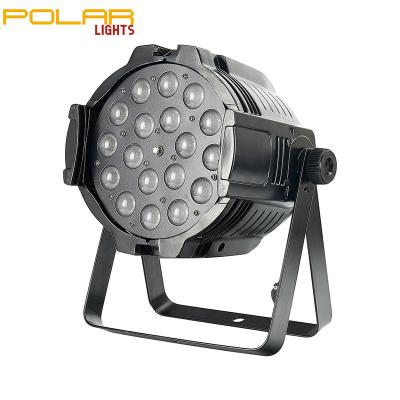 China Event Factory Price DMX512 9CH LED 18x10W RGBW4IN1 Zoom Par Light For Disco DJ Stage Club Room TV Channel Show for sale