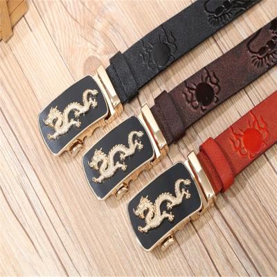 China Wholesale High Grade High Quality Mens Belts 100% Genuine Leather Patterns Genuine Leather Customized Belt for sale