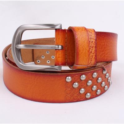 China Wholesale high quality genuine leather belt for men and women for sale