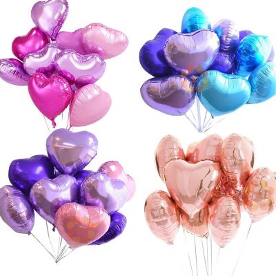 China Wholesale Foil Foil Heart Shape Foil Balloons / 18