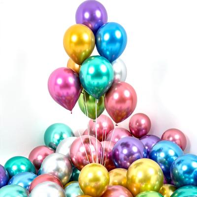 China Hot Sale 12inch 50pcs Toy Gift Thickened Balloons Latex Birthday Balloons Party Decoration Wholesale for sale