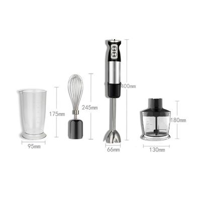 China Multifunctional Powerful 5 in 1 Detachable Chopper Breaker Stick Blender Hand Stick Mixer Egg Beater for sale