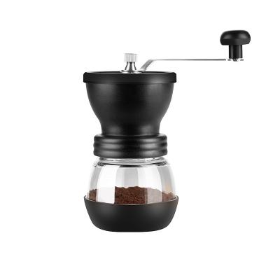 China Coffee Grinder With Adjustable Setting Outdoor Manual Hand Crank Portable Coffee Grinder for sale