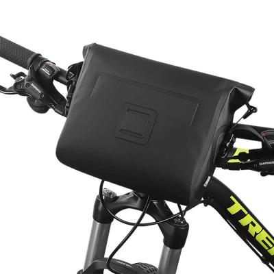 China Bicycle Handlebar Bag MTB Mountain Road Bike Front Frame Bag Bicycle Handlebar Waterproof Bag Waterproof for sale