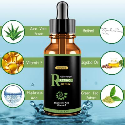 China Custom Packing Skin Revitalizer Face Care Set Vitamin C Face Serum Whitening Retinol Serum For Beauty Anti Aging Retinol Serum for sale