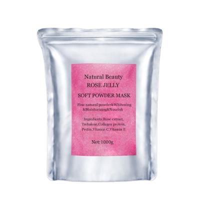 China High Quality Herbal 100% Natural Loose Powder Facemask Rose Mud Loose Powder Organic Moisturizer Facemask for sale