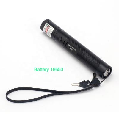 China Laser+lighting High Power Green Laser Spot Pen Light Battery 18650 Match Laser Burning Green Indicator With Safe Key for sale