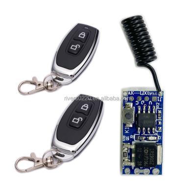 China 5~12 Volt Wireless Switch Controller Battery Power Module Remote Control Miniature Wireless Switch Lamp Small Led01 Miniature Power Stage Lights On and Off for sale