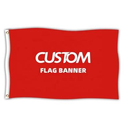 China Health Care Institutes Custom Wholesale 90x150cm Polyester Flag For Advertising Digital Printing Free Design for sale