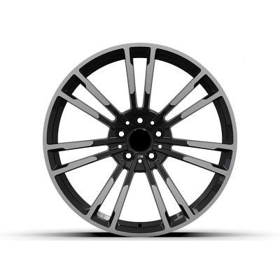 China Black Machined Aluminum Alloy Face Forged Wheel Hub Front Rear Germany Car Alloy Wheels Rim For BMW for sale