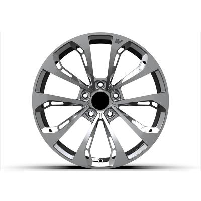 China 17 18inch 5*115 5holes aftermarket aluminum alloy car hub wheels rims for Cadillace for sale