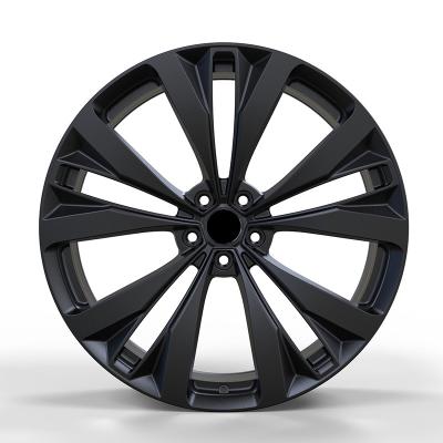 China Aluminum alloy 5x108 16 17 18 19 20 21 22 inch passenger wire spoke rims car blank forged wheel for Jaguar for sale