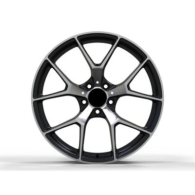 China Black Machined Aluminum Alloy Rim For Mercedes Of Aluminum Alloy Face High Performance Car Wheels for sale