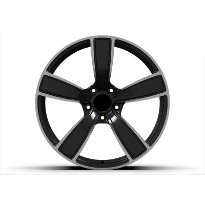 China Aluminum Alloy Custom Design 18-22 Inch 5 Holes Hubs Alloy Rims Car Forged Wheel Rims For Porsche for sale