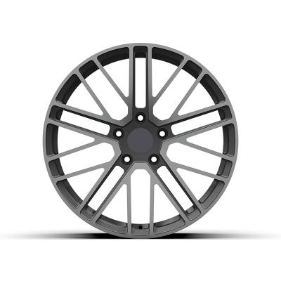 China Custom 5x13019 Aluminum Alloy 20 21 22 Inch Monoblock Car Rims Aluminum Alloy Forged Wheels For Porsche for sale