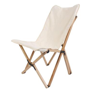 China Large modern wooden folding chair for sale