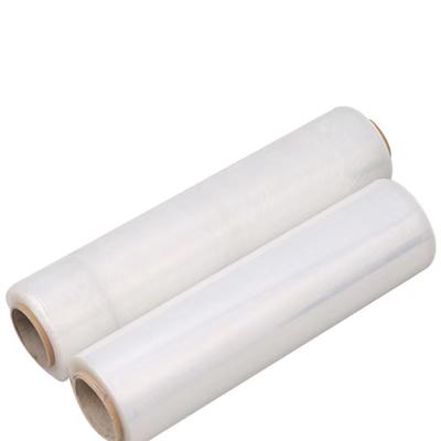 China 45cm PE Moisture Proof Stretch Wrapping Film Material Stretch Wrapping Film Pallet Packing Self Adhesive Protective Clear Film 3kg for sale