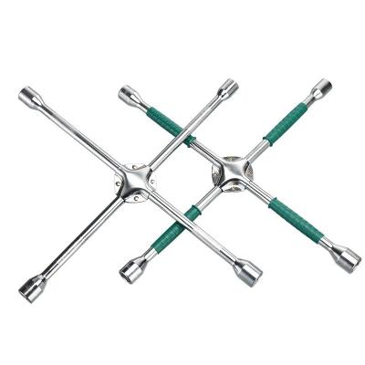 China Widely Used CRV Special Design 18 Inch 20 Inch Cross Wrench With Clamp for sale