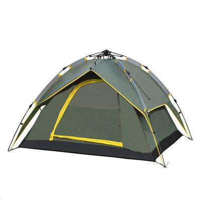 China Customizable UV-resistant Camping Tents UV-resistant Tent Straight Tying One Bedroom Quick Automatic Opening Tent For Three-season for sale