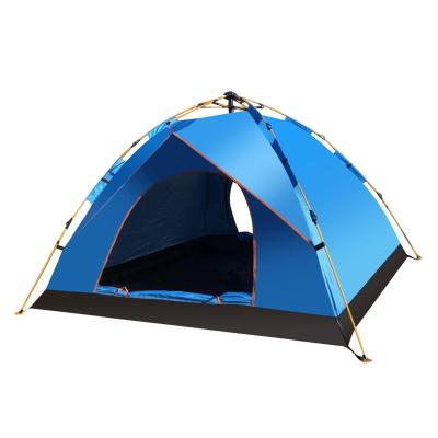 China Customizable UV-Resistant Outdoor Tents UV-Resistant Tent Straight Tying One Bedroom Quick Automatic Opening Tent For Three-Season for sale