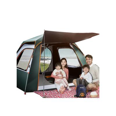 China Waterpoof Outdoor Portable Folding Rain Spring Automatic Open Beach Thickening Thickening Outdoor Rain Quickly for sale