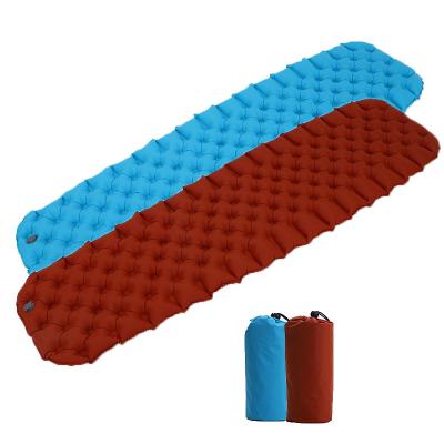 China Hot Selling Ultralight Moisture Proof Portable Pillow Mummified Moisture Proof Inflatable Sleep Pad for sale