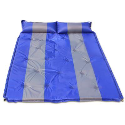 China Double self-inflating moisture-proof air mattress to widen and thicken outdoor picnic camping tent camping mat for sale