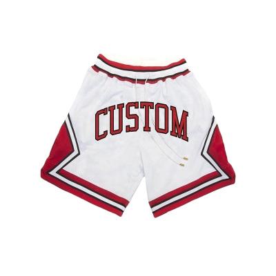 China Wholesale Custom QUICK DRY Sublimated Mesh Basketball Shorts Men Embroidery Basketball Shorts for sale