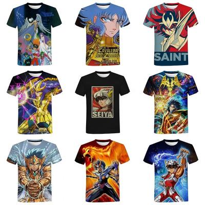 China Factory Wholesale QUICK DRY Custom Made 3d Printed Shirt For Men Summer Casual Hot Fashion 3d Printing Shirt From Cool Cartoon Men Tops for sale