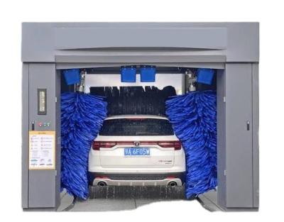 China China-chic new tunnel type gantry car wash machine equipment full automatic tunnel 5 brushes for car for sale