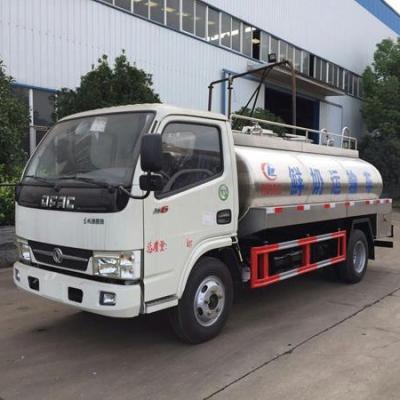 China Hot Selling Fresh Milk Truck Food Truck Food Grade Stainless Steel Liquid Truck 3.7L for sale