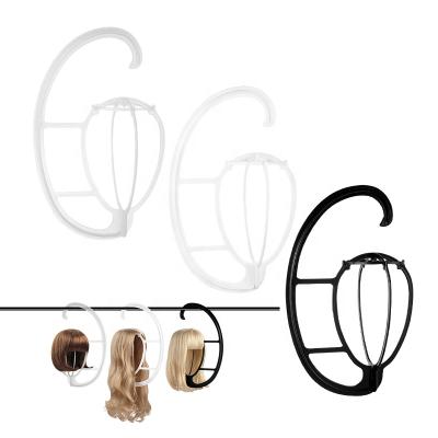 China Wholesale Customized Convenient Hanging Wig Rack ZCHUM Wig Stand Wig Hanger Rack for sale