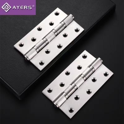 China Modern hot selling international stander style furniture 304 butt 201 stainless steel folding door hinges for wooden door for sale